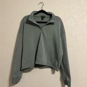 Love Mood Sage Green Pullover